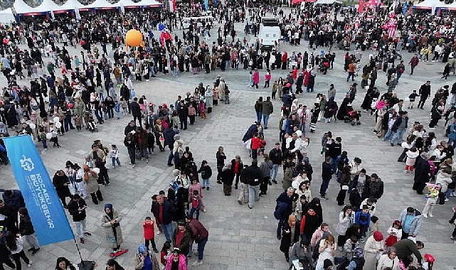 cocuklar eglenceye doydu