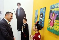 cocuklar hayal gucunu sanatla bulusturdu