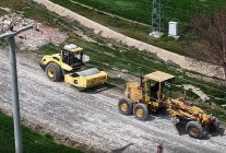 cumrada yol altyapi calismalari araliksiz suruyor