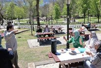 emirgan korusunda engelsiz piknik