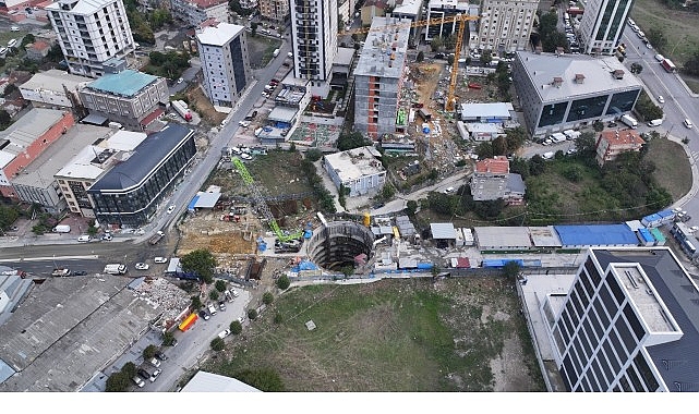 esenyurt metrosunda calismalar kesintisiz suruyor