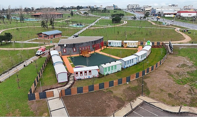 gebze lokomotif cocuk koyu hizmete giriyor