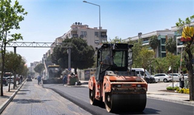 girne bulvari yenileniyor