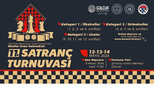 golcukte 11 geleneksel satranc turnuvasi basliyor
