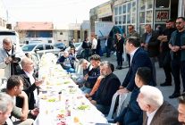 gonul bulusmalari kapsaminda yeni sanayi sitesindeyiz