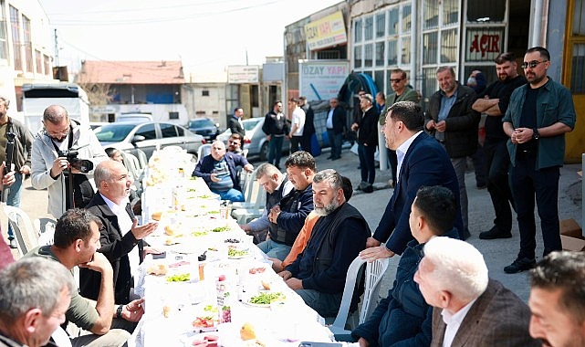 gonul bulusmalari kapsaminda yeni sanayi sitesindeyiz