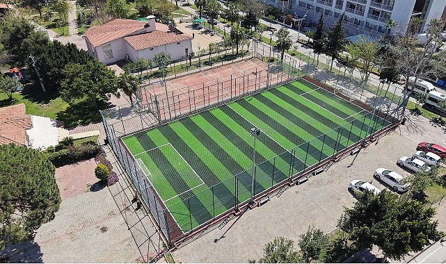 goynuk hali sahasi yenilendi