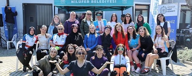 granfondo bursa oncesi bisikletliler niluferde bulustu
