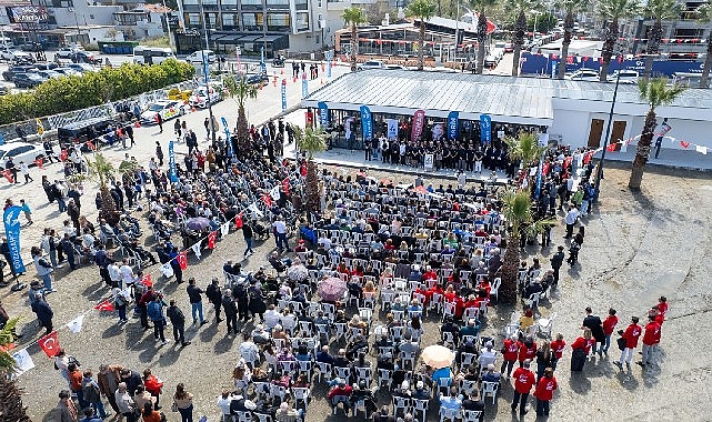 guzelbahcede sahile deger katan yatirim guzbel marin gorkemli torenle hizmete acildi