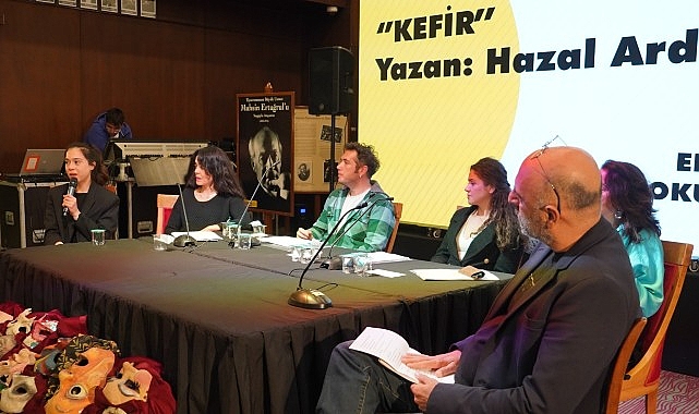 hazal arducun oyunu kefir muhsin ertugrul okumalarinin bu haftaki konugu oldu