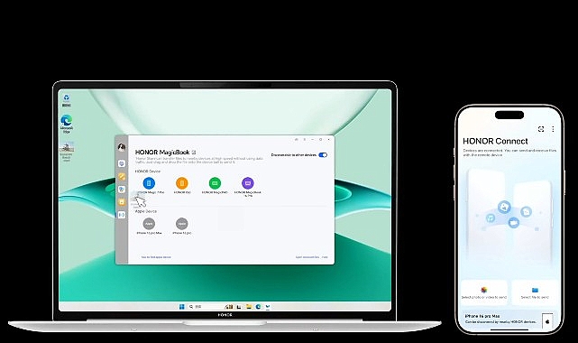 HONOR işletim sistemi duvarlarını yıkıyor: HONOR Connect 1 honor isletim sistemi duvarlarini yikiyor honor connect