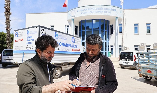 hortum ve yagistan zarar goren kumlucali ciftcilere sera naylonu destegi