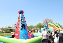 inegolde 23 nisan coskusu hafta sonu da devam etti