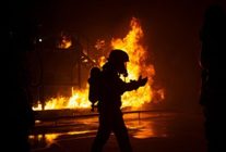 izmir itfaiyesinde ozel kuvvet egitimi