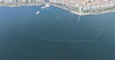 izmir korfezinde dokuzuncu kez dis kaynakli kirlilik tespit edildi