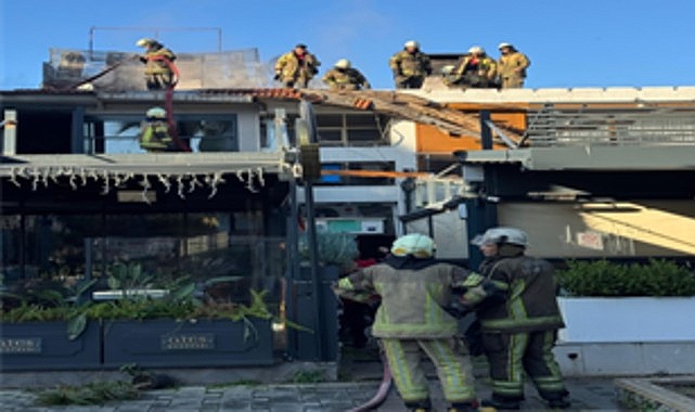 izmirde itfaiyenin hizli mudahalesi faciayi onledi