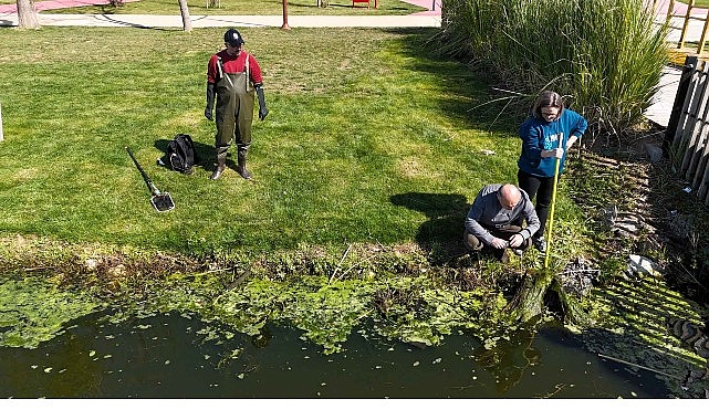 izmit millet bahcesinde su goletine bilimsel calisma