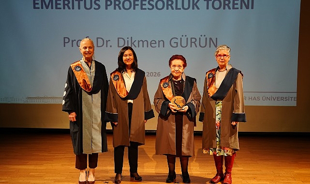 kadir has universitesinden prof dr dikmen gurune emeritus unvani