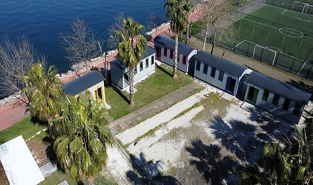 karamursele de lokomotif cocuk koyu kuruluyor