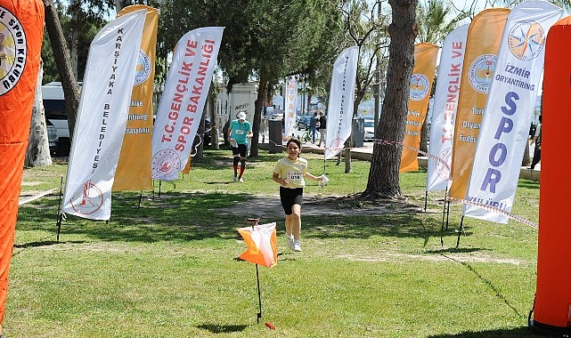 karsiyakada oryantiring ruzgari bayram coskusu sporla taclandi