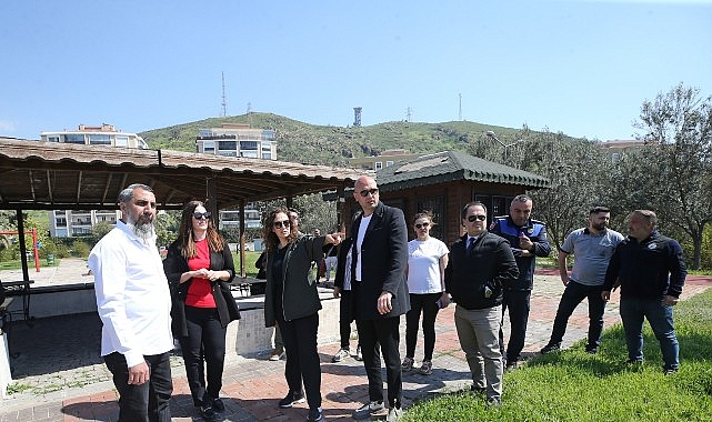 karsiyakanin parklarina modern dokunus