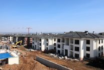 kartepe kent konut evlerinde kaba insaat tamam