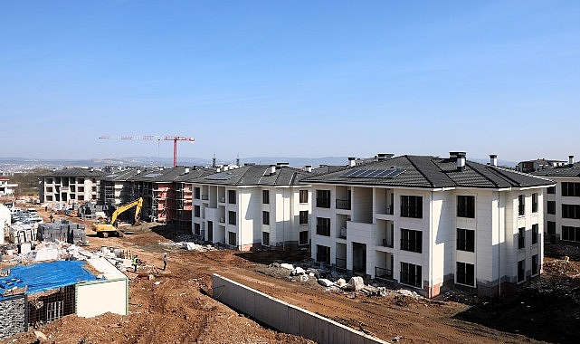 Kartepe Kent Konut Evleri’nde kaba inşaat tamam 1 kartepe kent konut evlerinde kaba insaat tamam