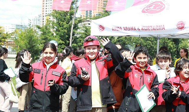 kecioren belediyesinden cocuklara hayat kurtaran afet egitimi