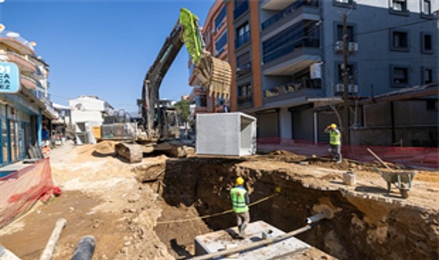 kirazda taskinlara karsi 100 milyon liralik altyapi hamlesi