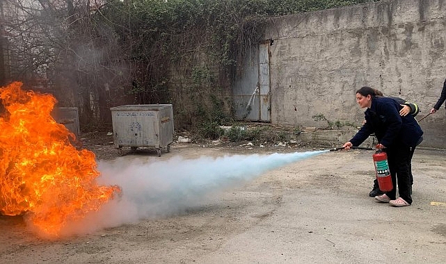 kobitemin yangin egitimi ile hastaneler guvende