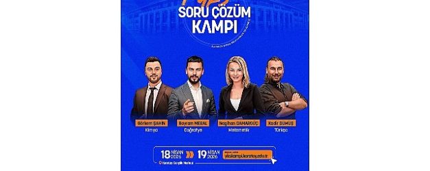 kto karatay universitesi tarafindan duzenlenen yks kamp programina sayili gunler kaldi