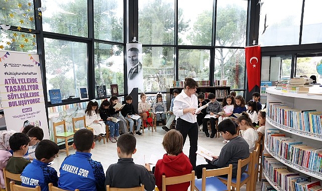 kutuphane haftasi atolye ve soylesilerle kutlandi