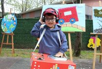 lokomotif cocuk koyunde geri donusum ruzgari