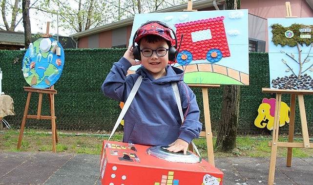 lokomotif cocuk koyunde geri donusum ruzgari