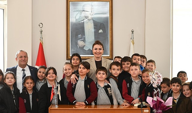 malkara belediyesinde minik misafirler agirlandi