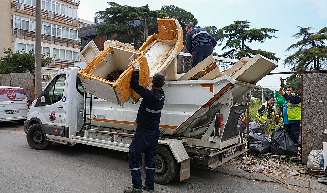 maltepe belediyesi bahar temizliginde hiz kesmiyor