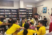 maltepeli cocuklar hayal guclerini kagida doktu