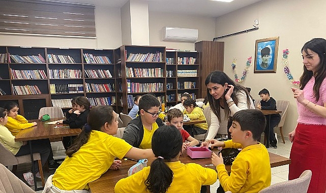 maltepeli cocuklar hayal guclerini kagida doktu