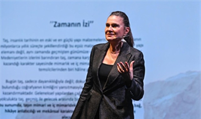 marble talksta ilk konuk ic mimar yesim kozanli