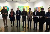 mehmet ali doganin resim sergisi zamana karsi tezler zeytinburnu kultur sanatta acildi