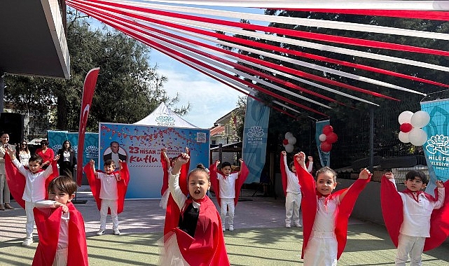 nilufer belediyesi kreslerinde 23 nisan nesesi