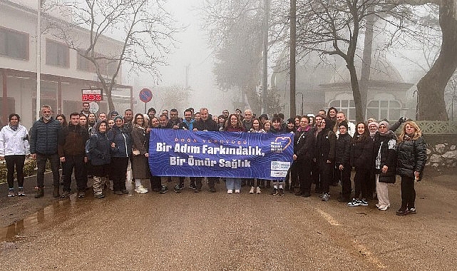 nilufer belediyesi ve onkodaydan kansere karsi farkindalik yuruyusu