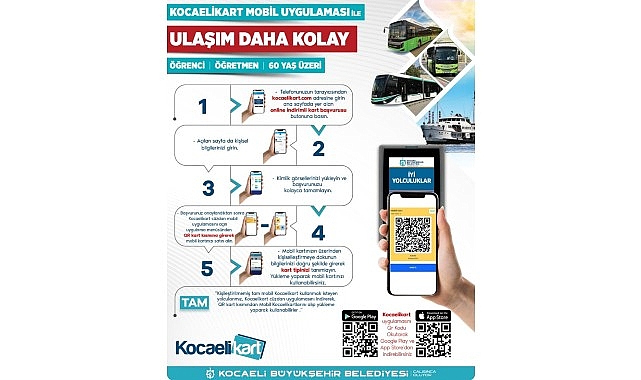 online kocaeli kart ile ulasimda dijital kolaylik