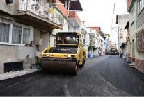 osmangazi belediyesi asfalt yenileme calismalarini surduruyor