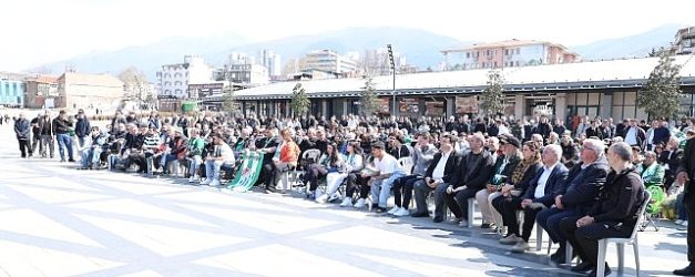 osmangazi meydaninda bursaspor coskusu zirve yapti