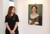 osmangaziden ataturkun cocuklarindan sanata bakis sergisi