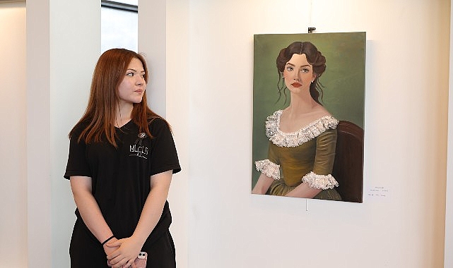 osmangaziden ataturkun cocuklarindan sanata bakis sergisi