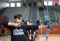 spor festivalinde ogrenciler okculuk maharetlerini yaristirdi