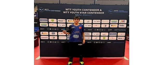 team akfen insaat sporcusu olan milli masa tenisci gorkem ocaldan tarihi basari