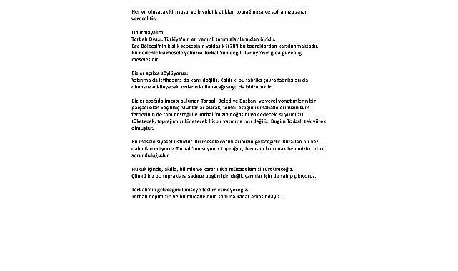 torbalida kagit fabrikasina karsi direnis buyuyor 60 muhtar tek yurek oldu